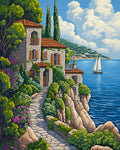 Maison de rêve sur la côte