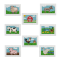 8er-Set Mini Diamond Painting – Im Herzen der Farm