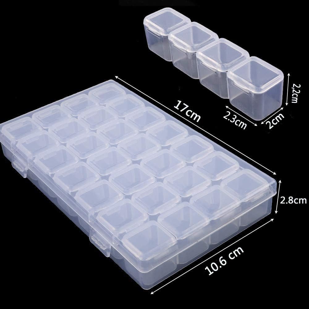 28-Compartment Storage Boxes