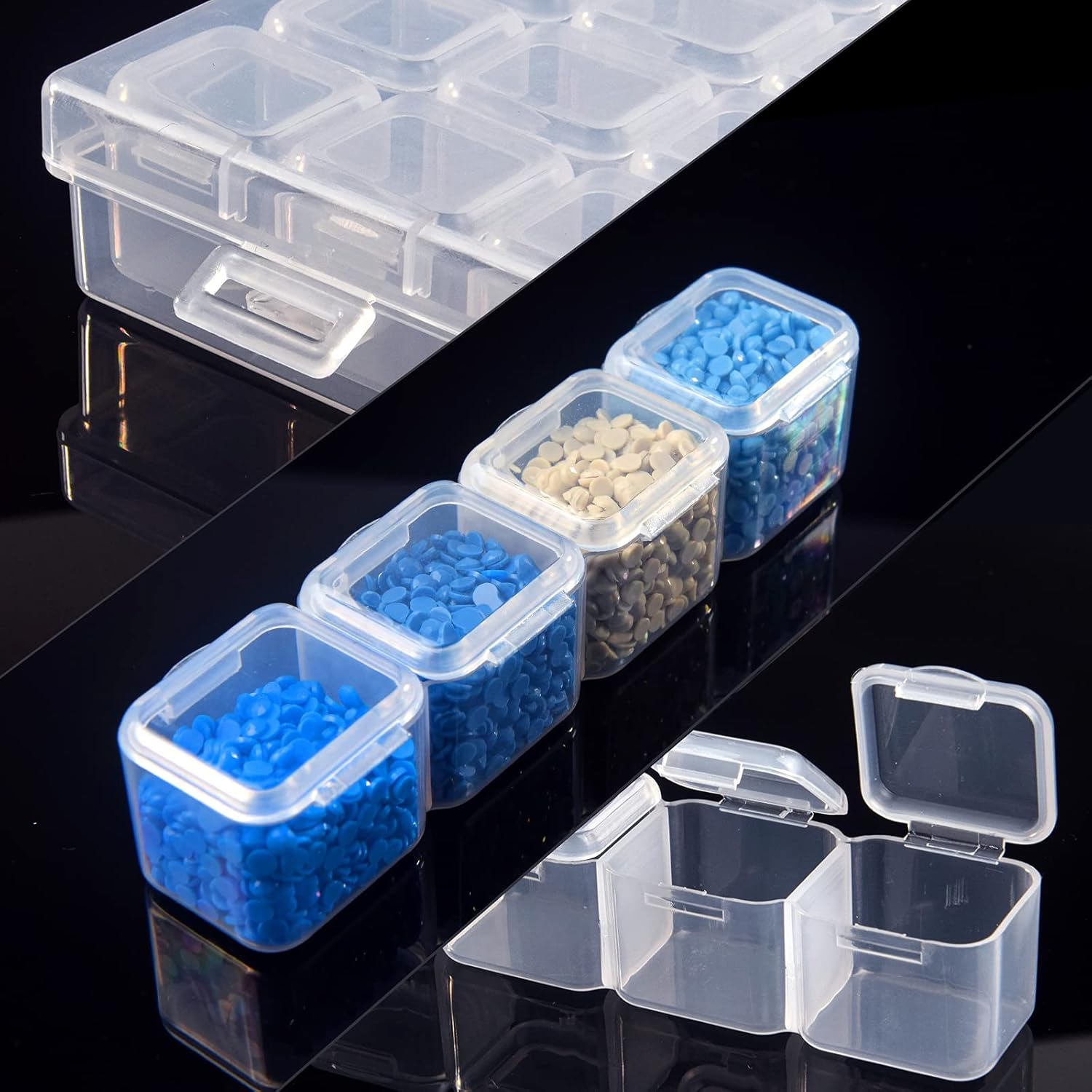 28-Compartment Storage Boxes