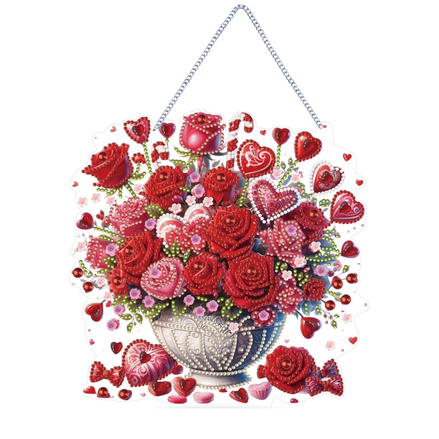 Love Bouquet – Diamond Painting Hanging Decoration