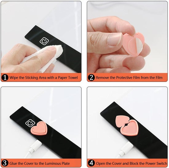 LED Board Button Cover