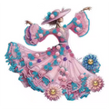 Elegant Rose Dancer – Decorative Standing Object