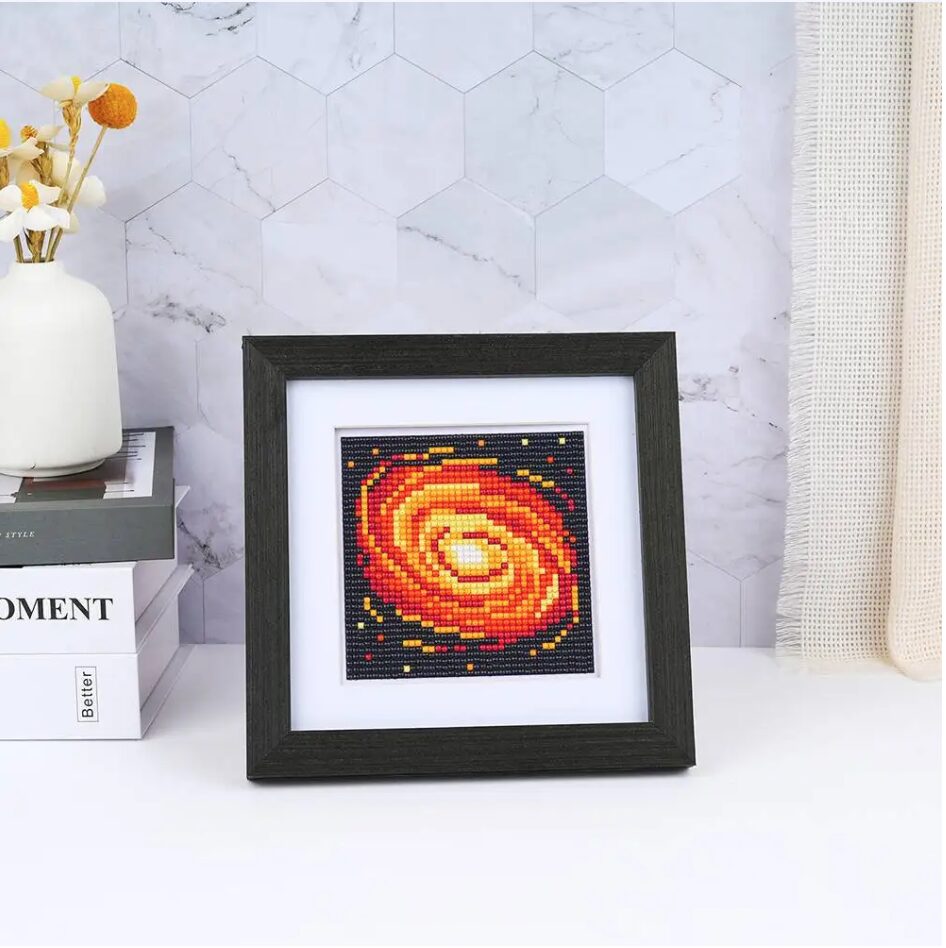 Lot de 10 Mini Diamond Painting – Exploration Galactique
