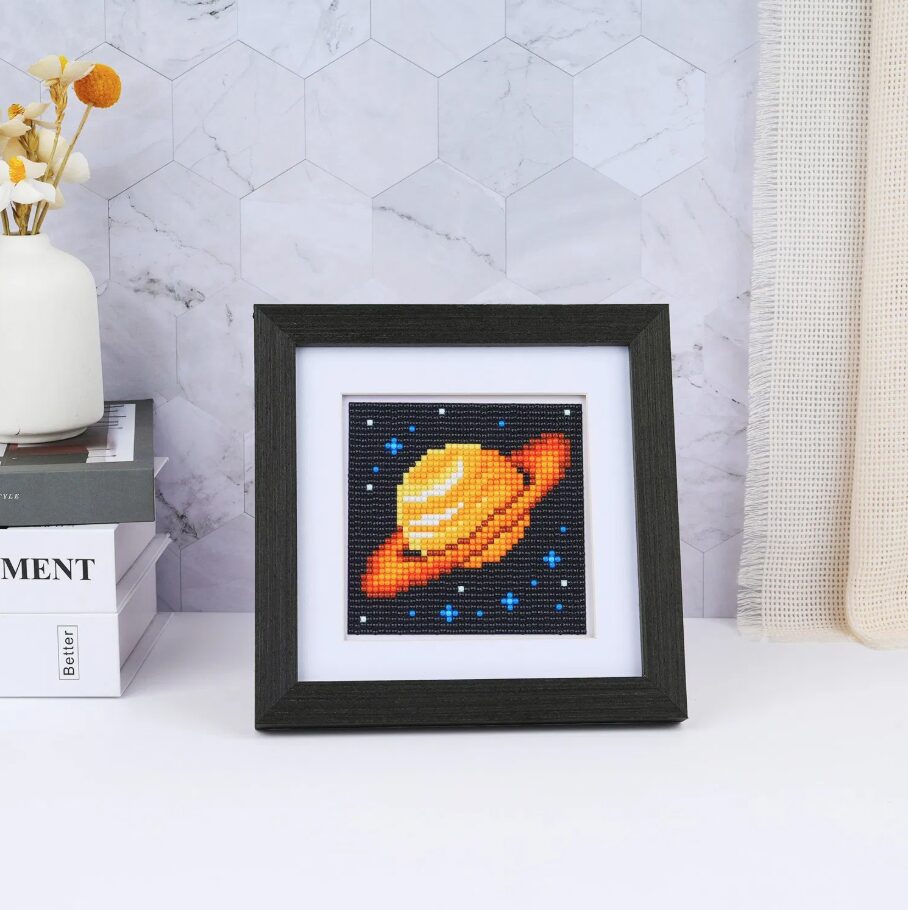 Lot de 10 Mini Diamond Painting – Exploration Galactique