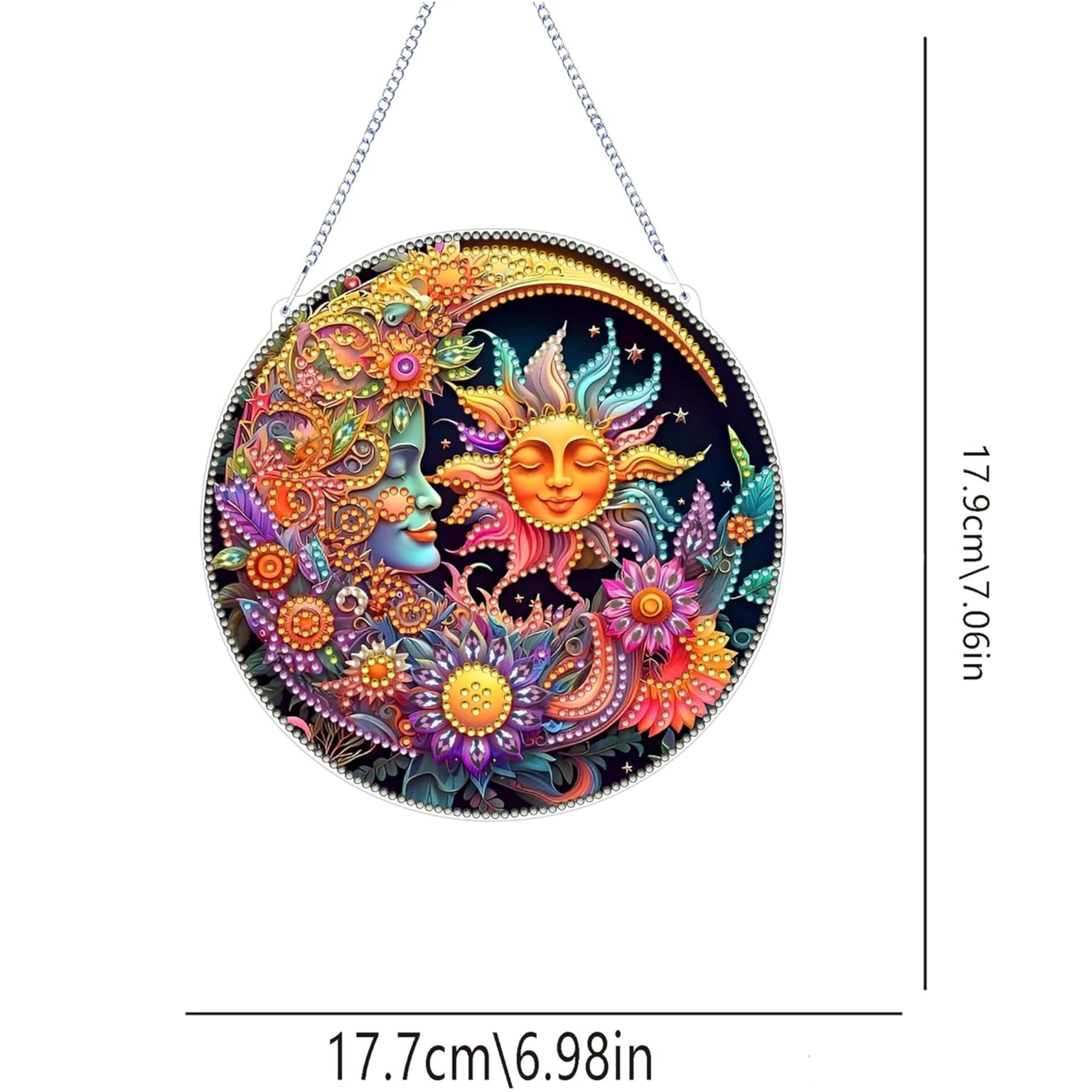 Day and Night in Harmony – Diamond Embroidery Hanging