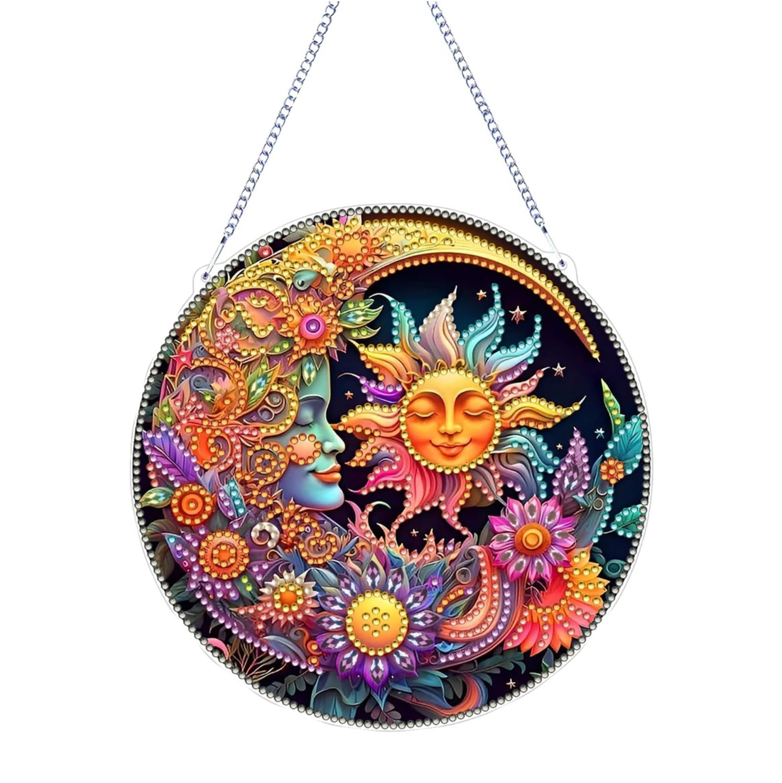 Day and Night in Harmony – Diamond Embroidery Hanging