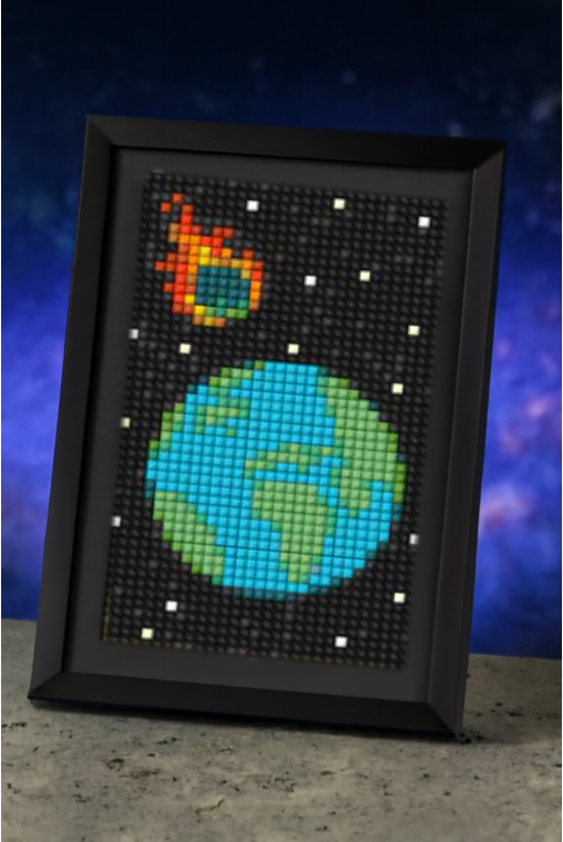 Lot de 8 Mini Diamond Painting – L’univers et des extraterrestres