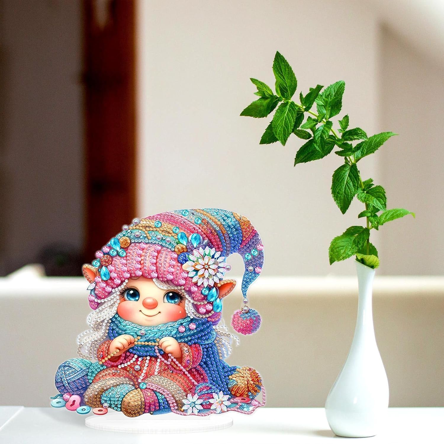 The little knitting elf – Decorative Standing Object