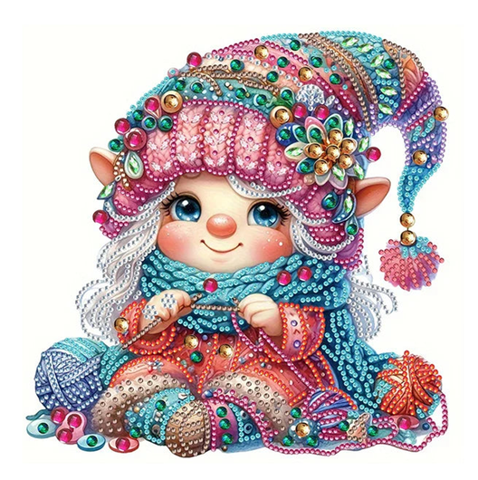 The little knitting elf – Decorative Standing Object