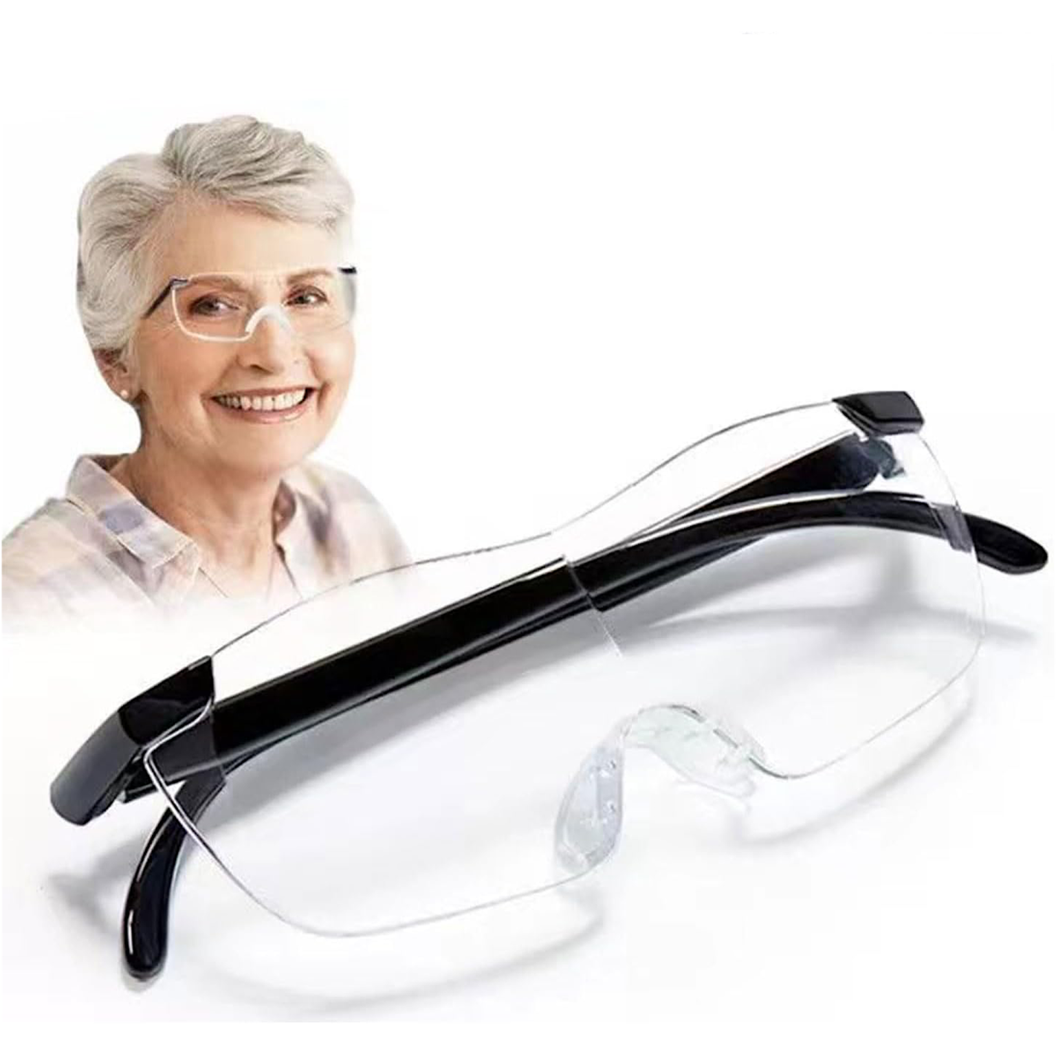 Magnifying glasses for improved precision