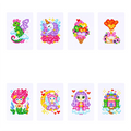 Set of 8 Mini Diamond Painting – Fairytale World and Enchanted Characters