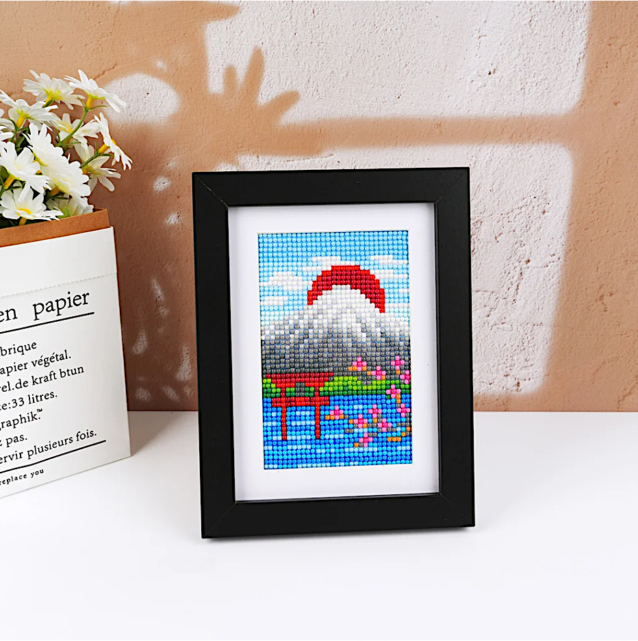 Lot de 6 Mini Diamond Painting – Monuments du monde