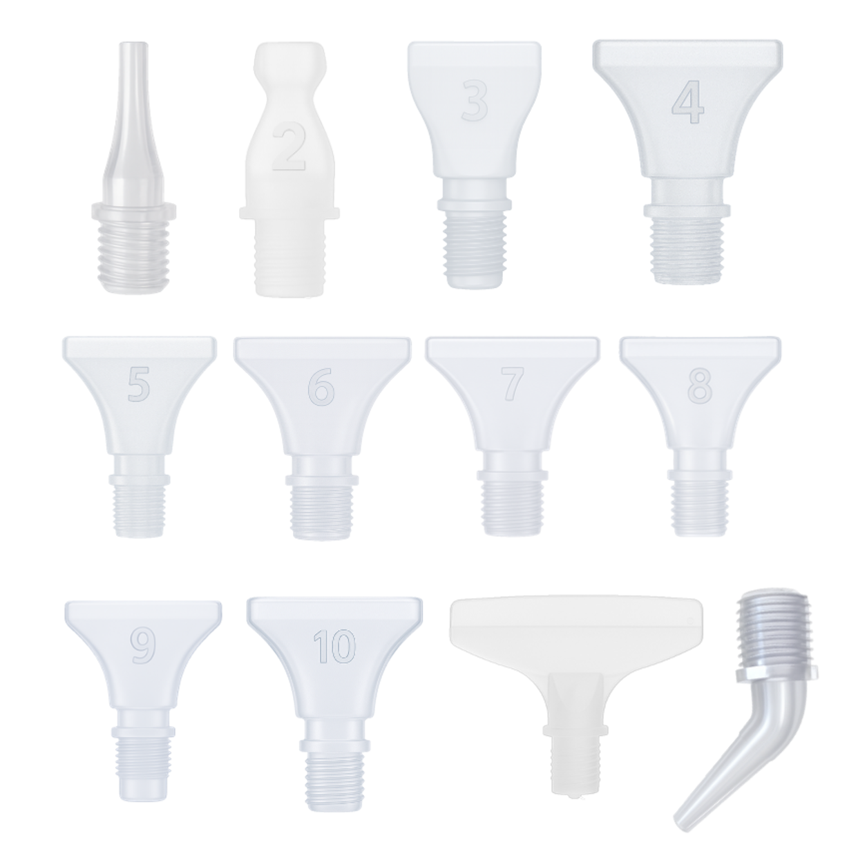 Embouts en plastique pour stylo à Visser,